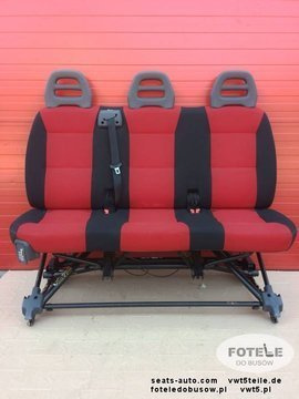 Seat Fiat Ducato Boxer Jumper Citroën Relay bench triple rear isofix