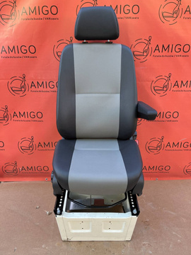 Seat VW Crafter I Mercedes Sprinter W906 EU passenger | UK driver adjustments armrest leatherette