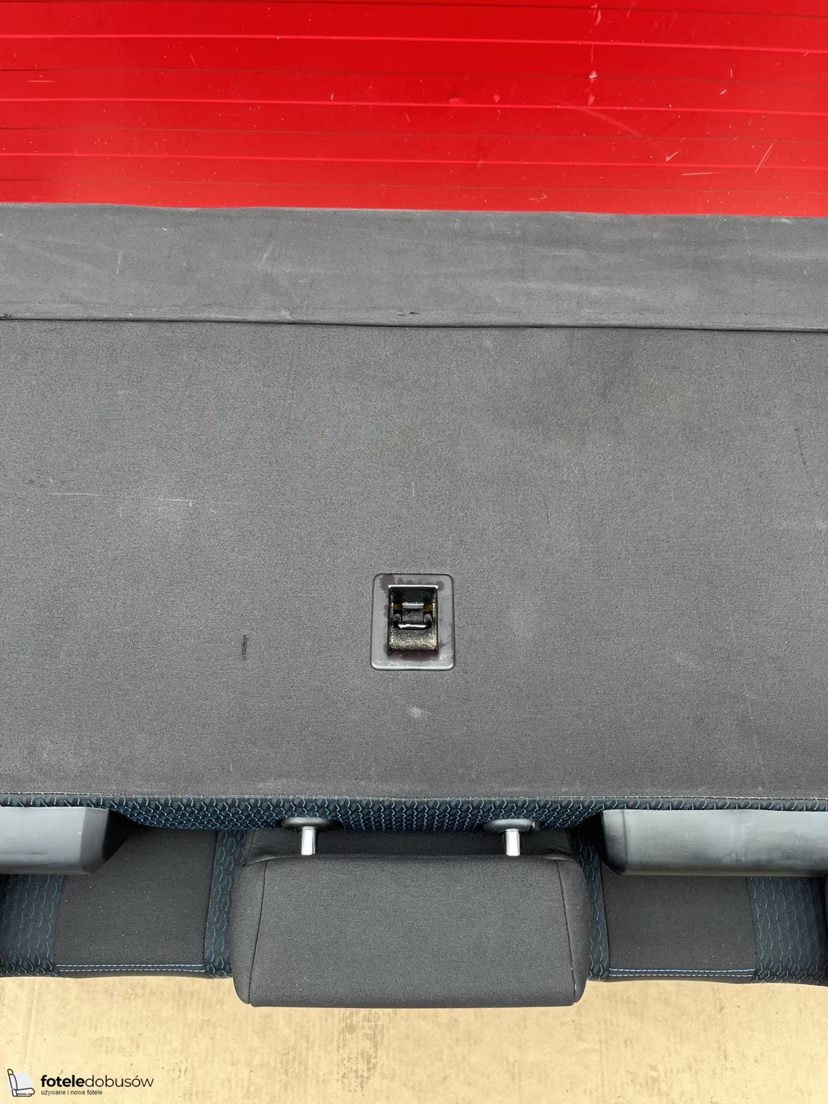 Bench rear triple seat VW T6 Freestyle Kutamo blue Multivan Caravelle t5