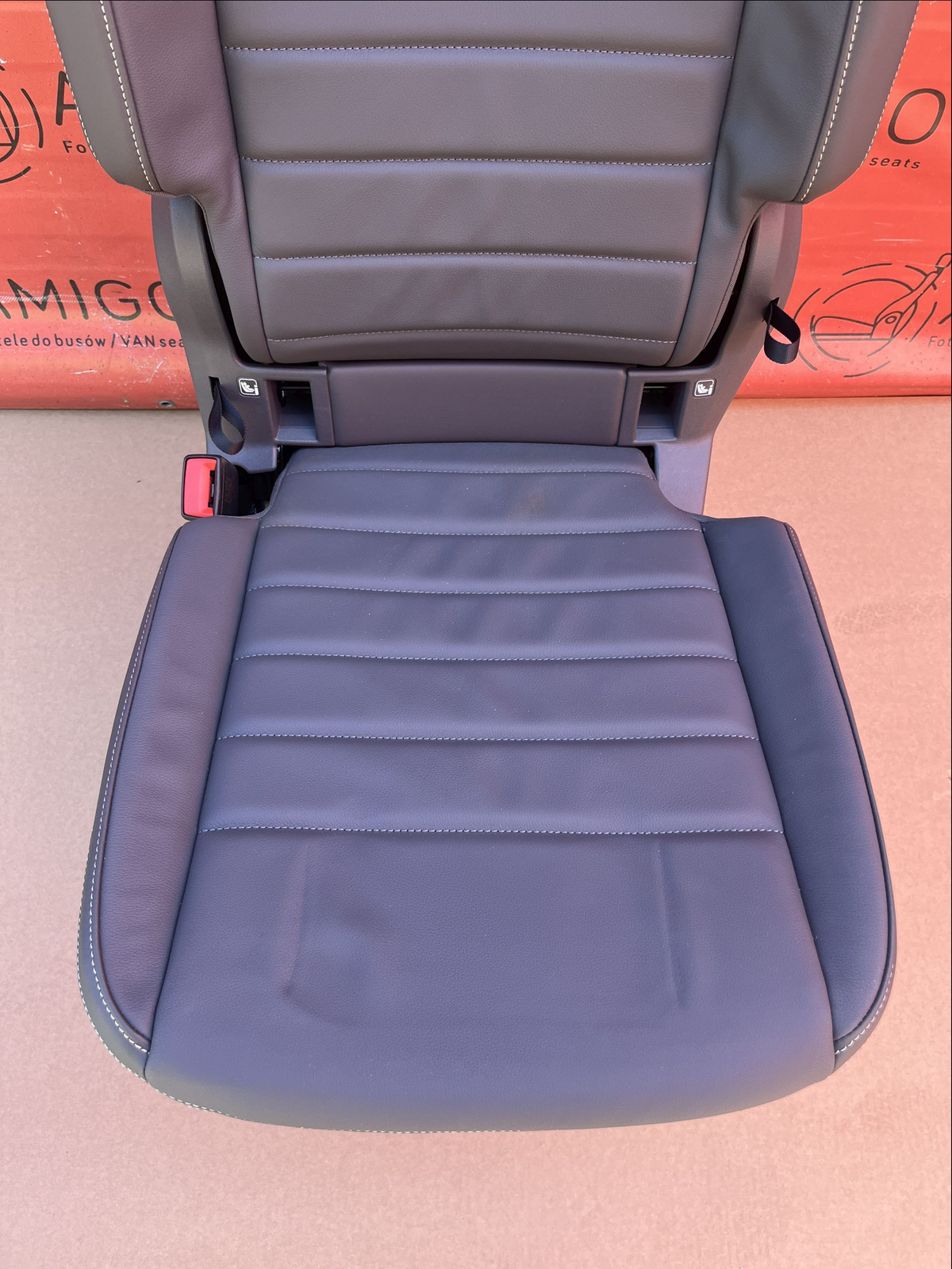 Seat NEW VW Multivan single T7 leather Savona Left
