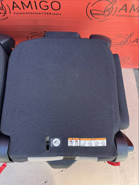 Seat Ford Transit Custom Kombi bench rear seats double single 2nd row RHD ECKO