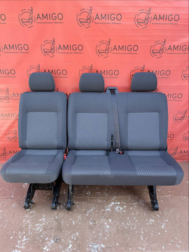 VW T5.1 T5 SET Bench rear double single seat TASAMO 2nd row LHD