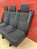 Seat Mercedes Sprinter W906 VW Crafter I 2006-2016 rear triple bench Brassao