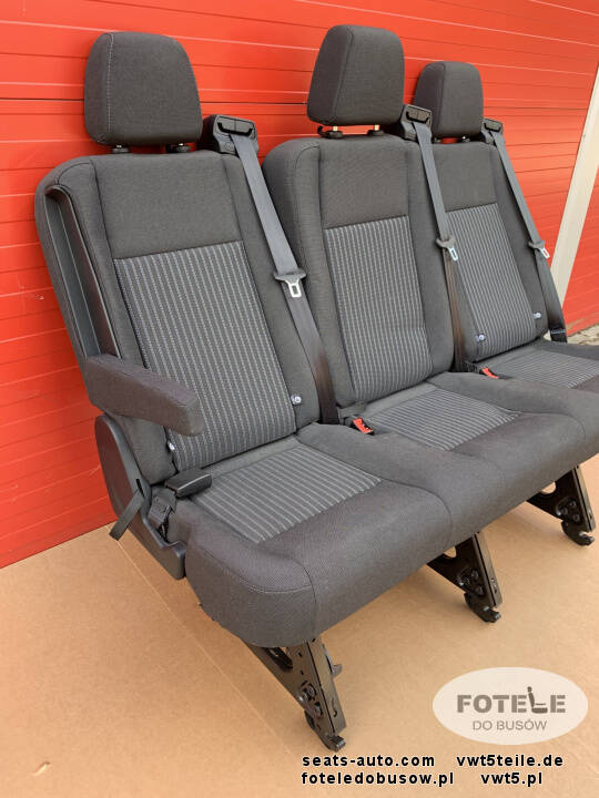 Ford Transit MK8 3 Series Seat Bench Passenger Compartment Seat Isofix Lane Adjustable