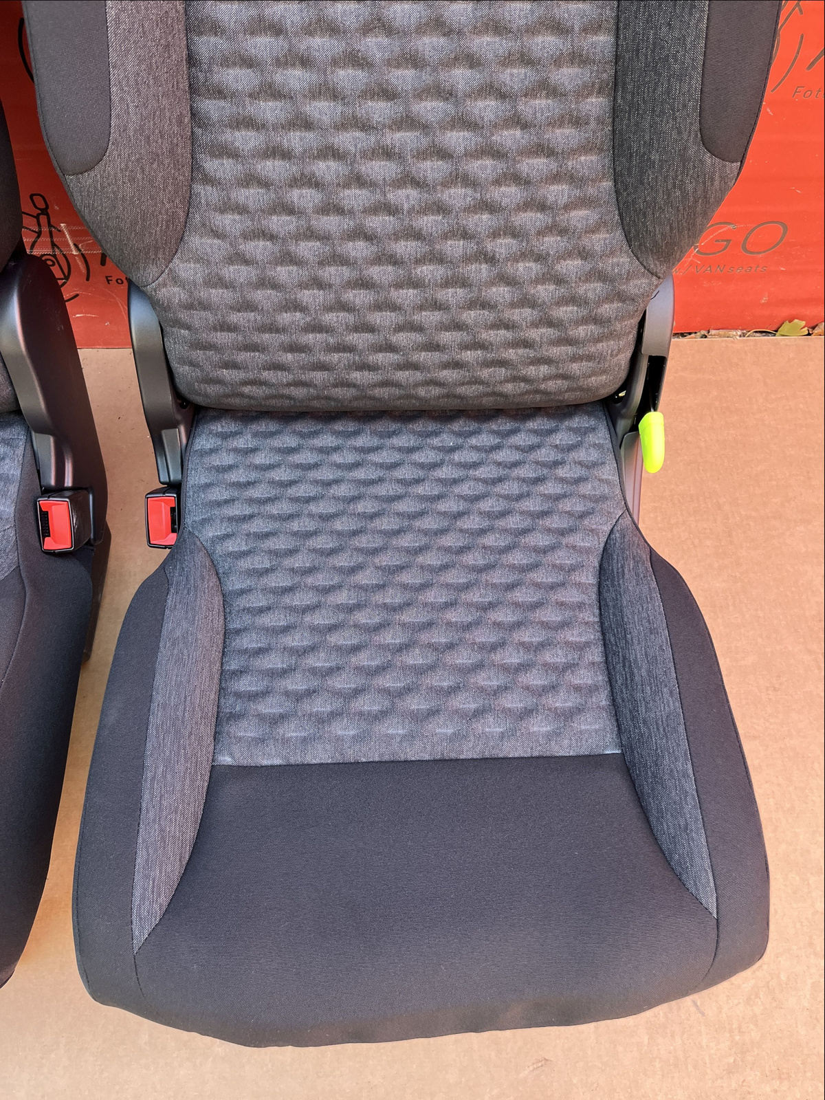 Seats set 3rd row single seat belts Berlingo Doblo Combo Partner Rifter ProAce City