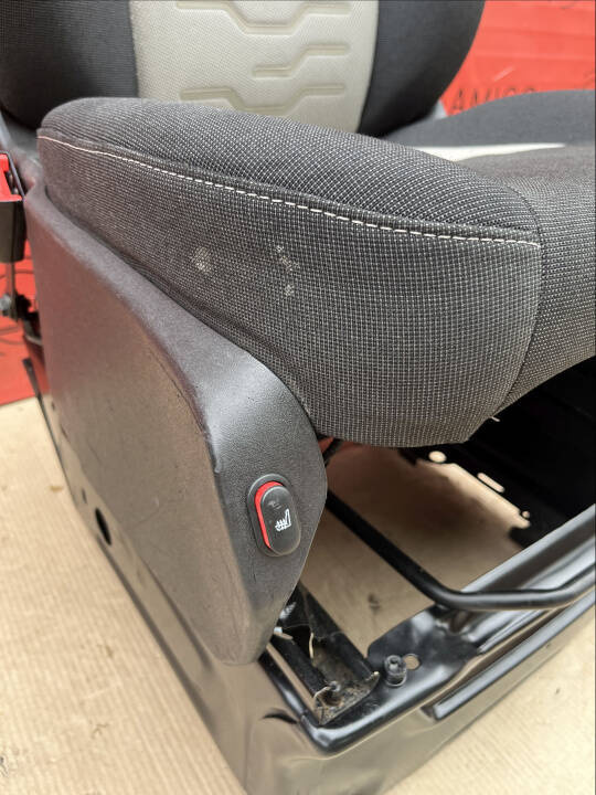 Ford Transit Custom Limited Seat UK passenger EU driver armrest 2012-2020 Ecko Beige Airbag