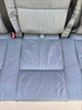Bench rear triple seat VW T5 grey leather Multivan Caravelle t6