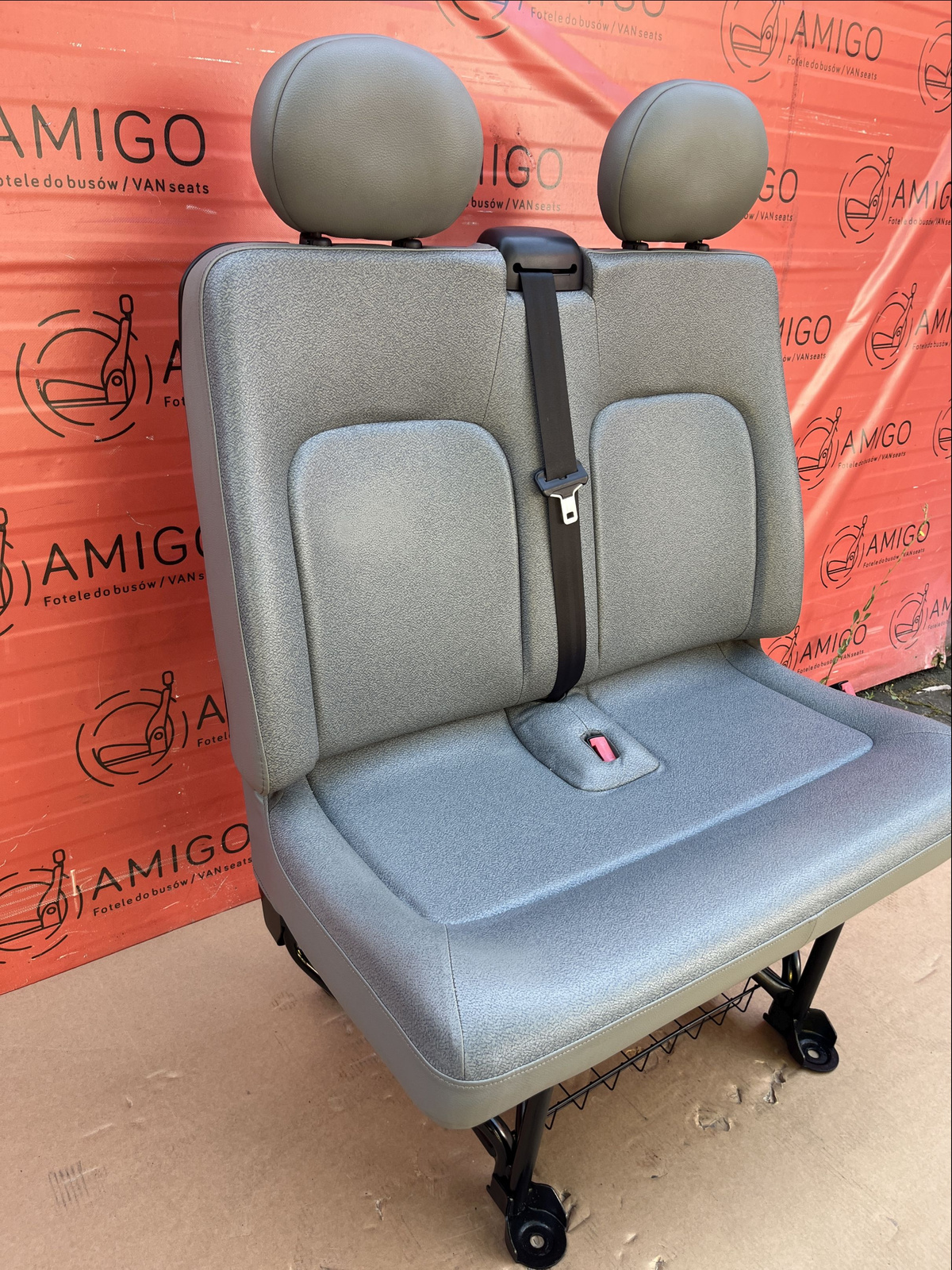 Seat passenger double bench Opel Vauxhall Movano Master Interstar 1998-2010 LHD
