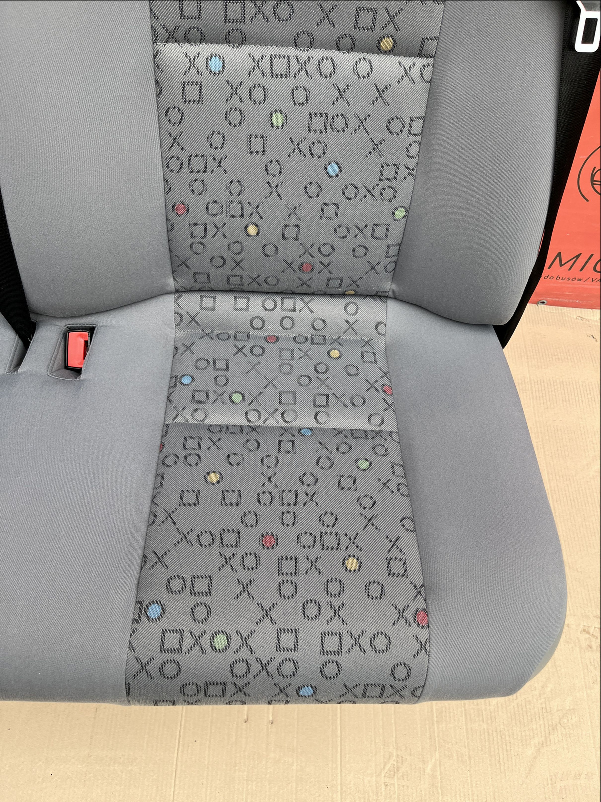 Seat VW Crafter I Mercedes Sprinter W906 2006-2016 rear triple bench OX