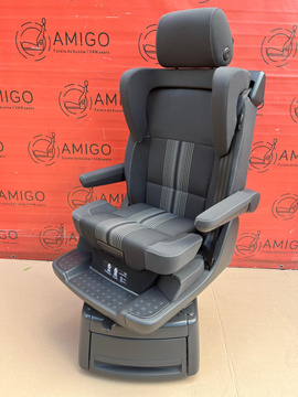 Seat VW T5 T5.1 Multivan Caravelle MATCH swivel rear single