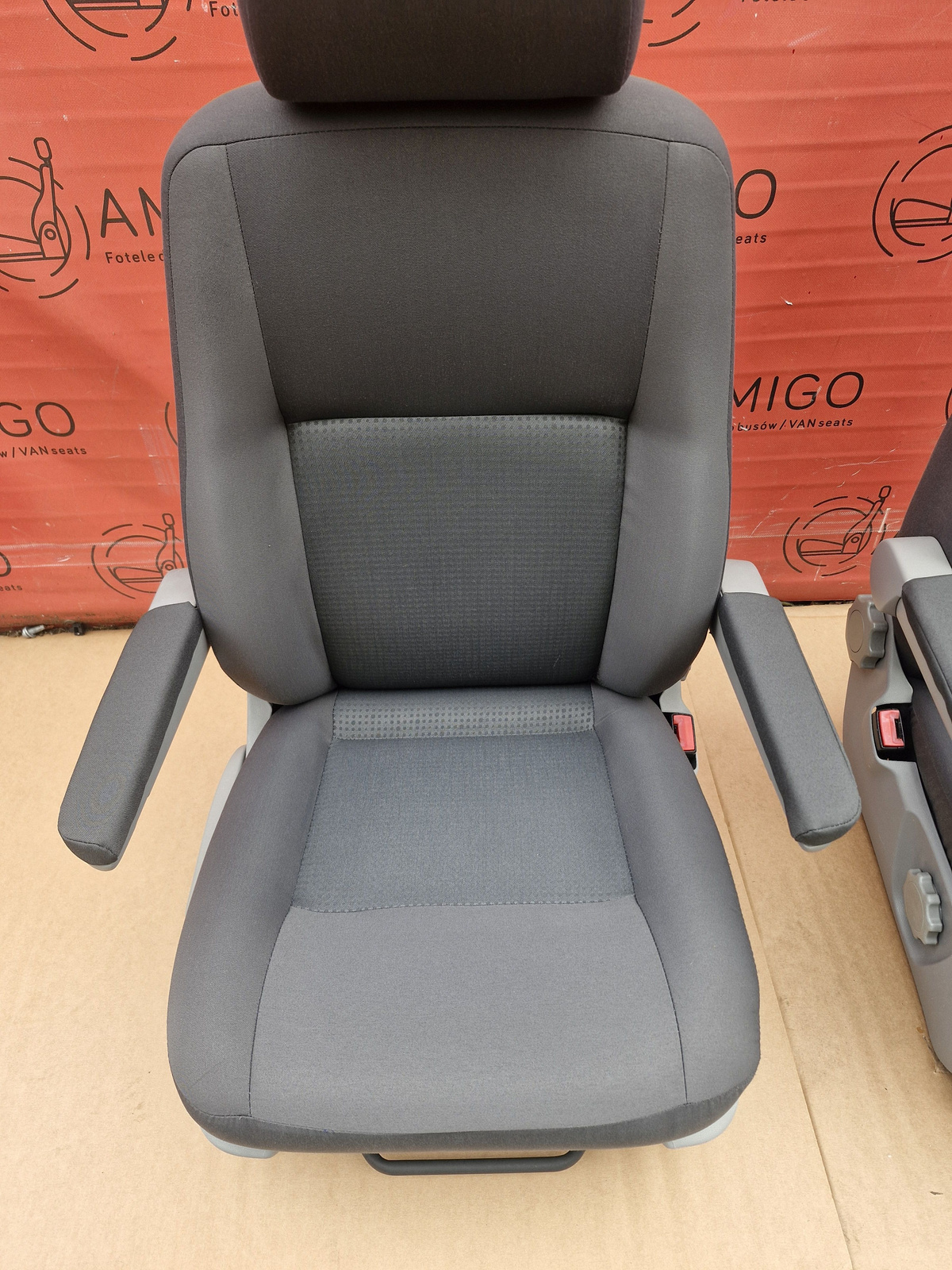 Driver passenger Captain seats seat airbag VW T5 Anthracite DUO Caravelle