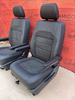 Driver passenger seat VW T5 DUO red Multivan Caravelle