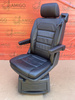 Seat VW T6 Multivan Caravelle black leather titan swivel rear t5