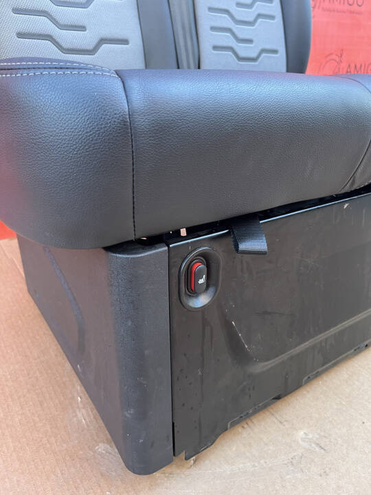 Ford Transit Custom SPORT seat passenger bench ECKO leather