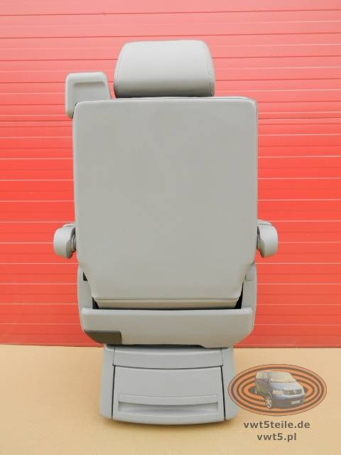 Seat VW T5 Multivan gray leather swivel armrests
