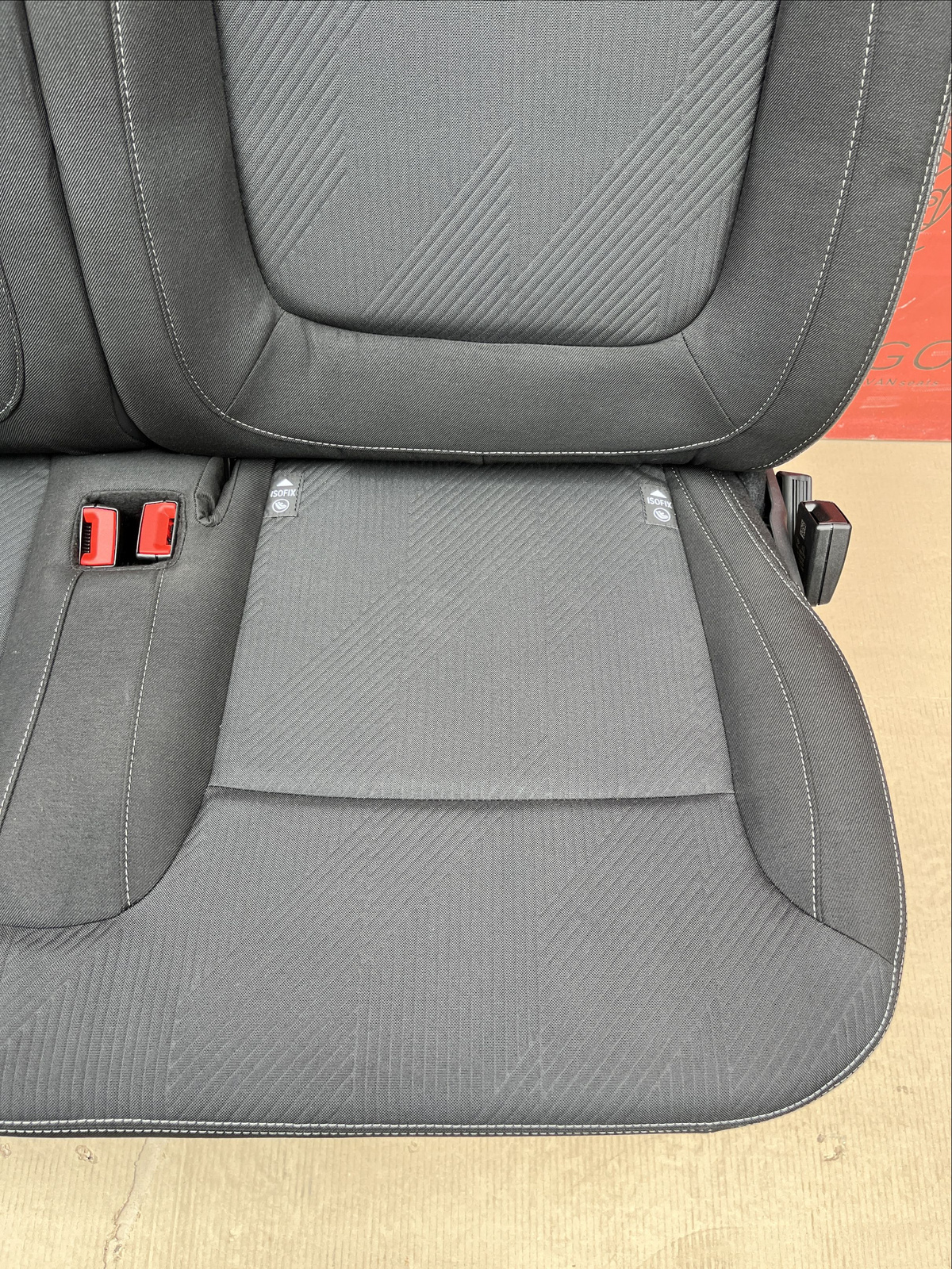 Seat triple bench 2nd row Renault Trafic Opel Vauxhall Vivaro NV300 Talento JAVA RHD