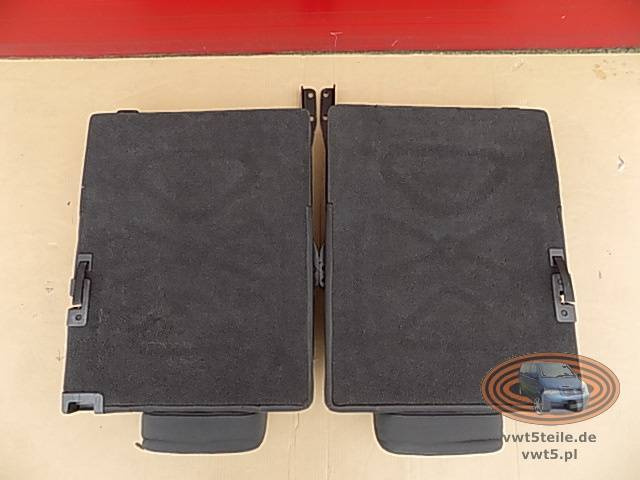 VW Touran 2003-10 rear folding seats set left right dark grey 3rd row