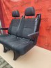 Seat Mercedes Sprinter W906 rear double bench seat with armrests isofix TUNJA