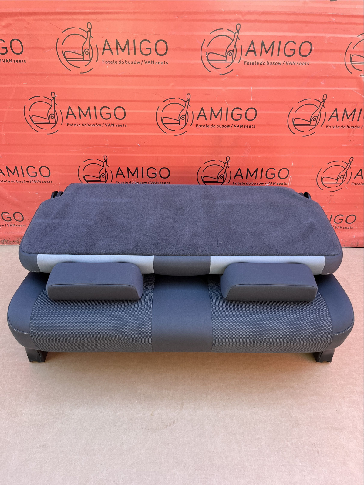 Seat rear bench double VW Caddy MAXI 3rd row