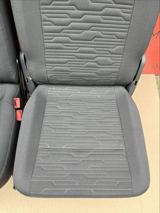 Bench rear triple seat VW T5 T6 Transporter Circuit 2+1 single + double kombi RHD