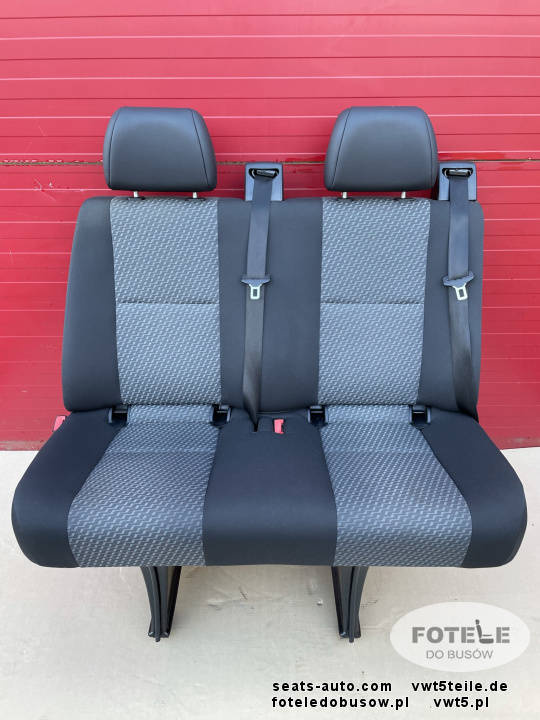 Seat VW Crafter I MB Sprinter 906 rear double bench seat with isofix Tasamo