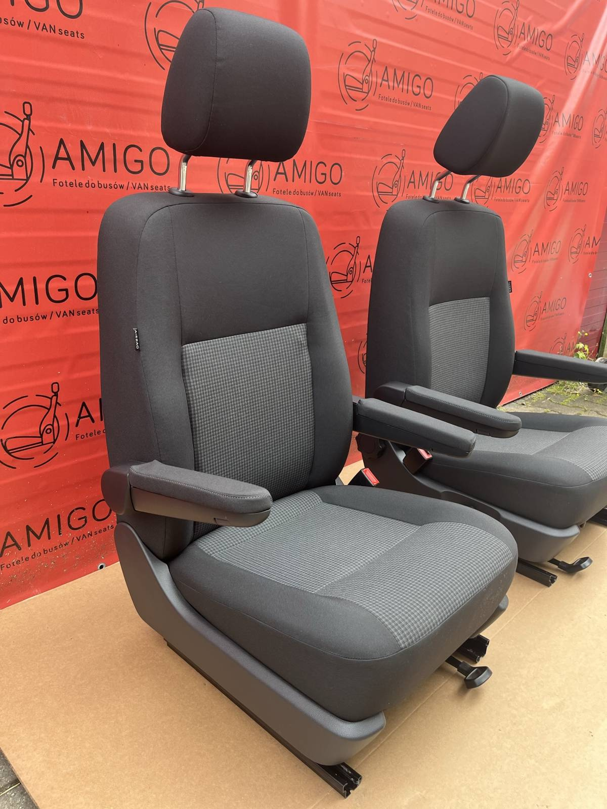Driver passenger Captain genuine swivel seats seat VW T6.1 California Double Grid