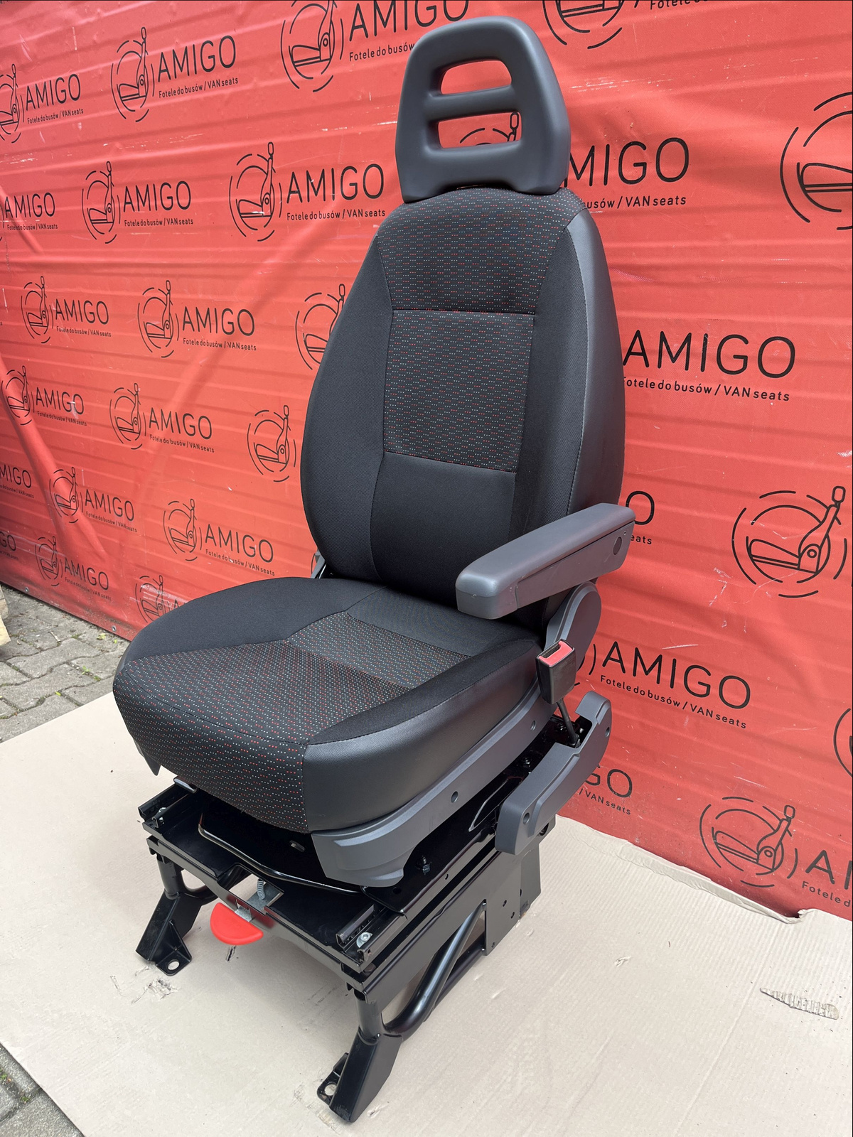 Seat Fiat Ducato Boxer Jumper Citroën Relay EU passenger | UK driver seat armrest adjustments swivel