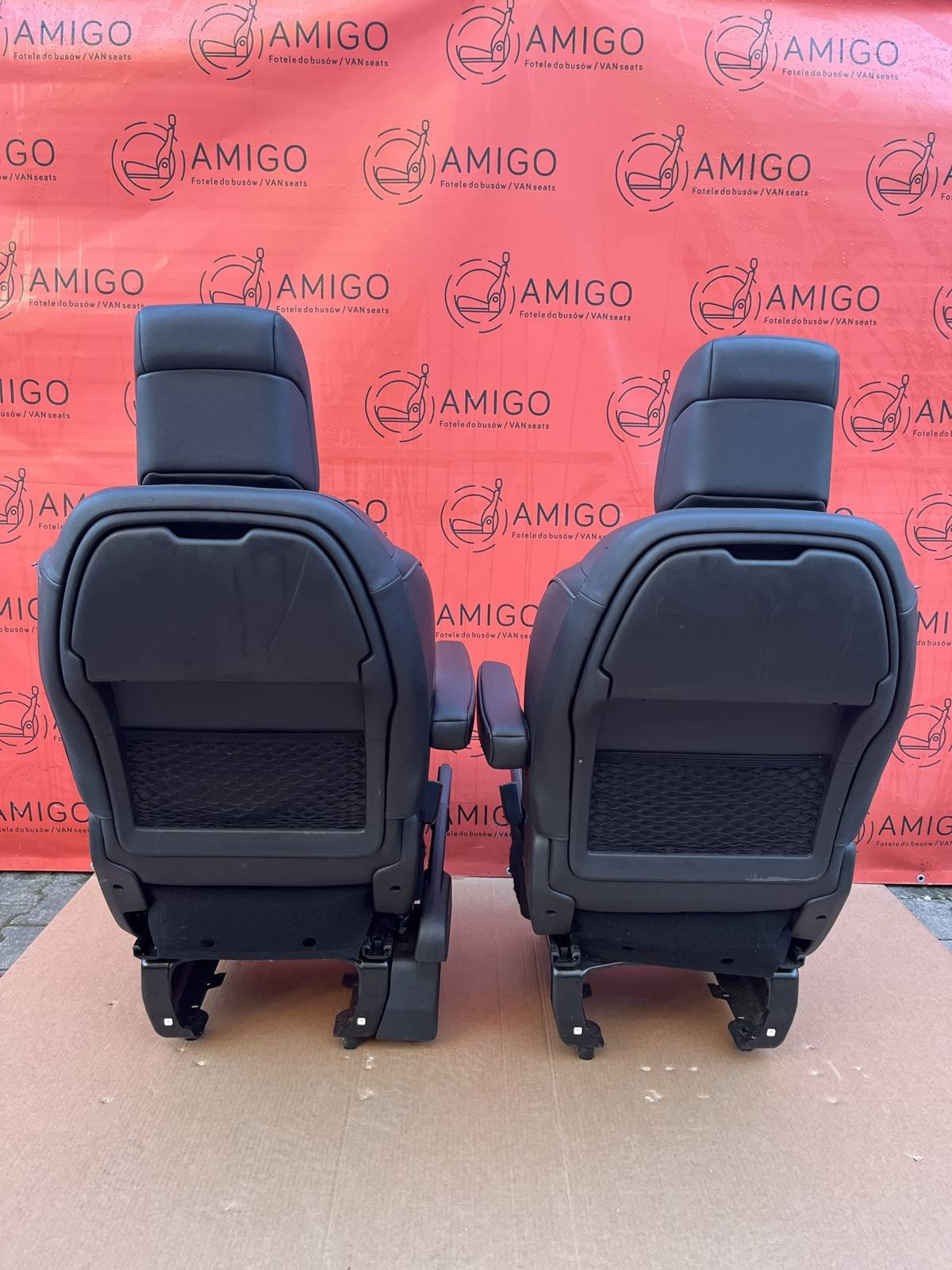 Front passenger driver seats leather Peugeot Traveller Proace Spacetourer Expert Jumpy Zafira Vivaro Scudo