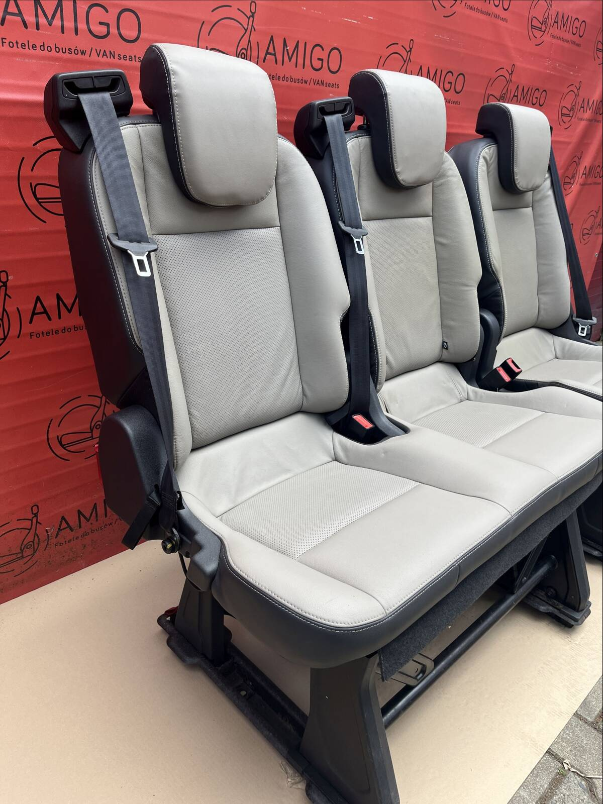 Seat 2+1 Ford Transit Custom 2013-2020 bench rear seats double single RHD