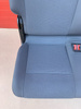 Seat two, rear, third row, VW Caddy 2K