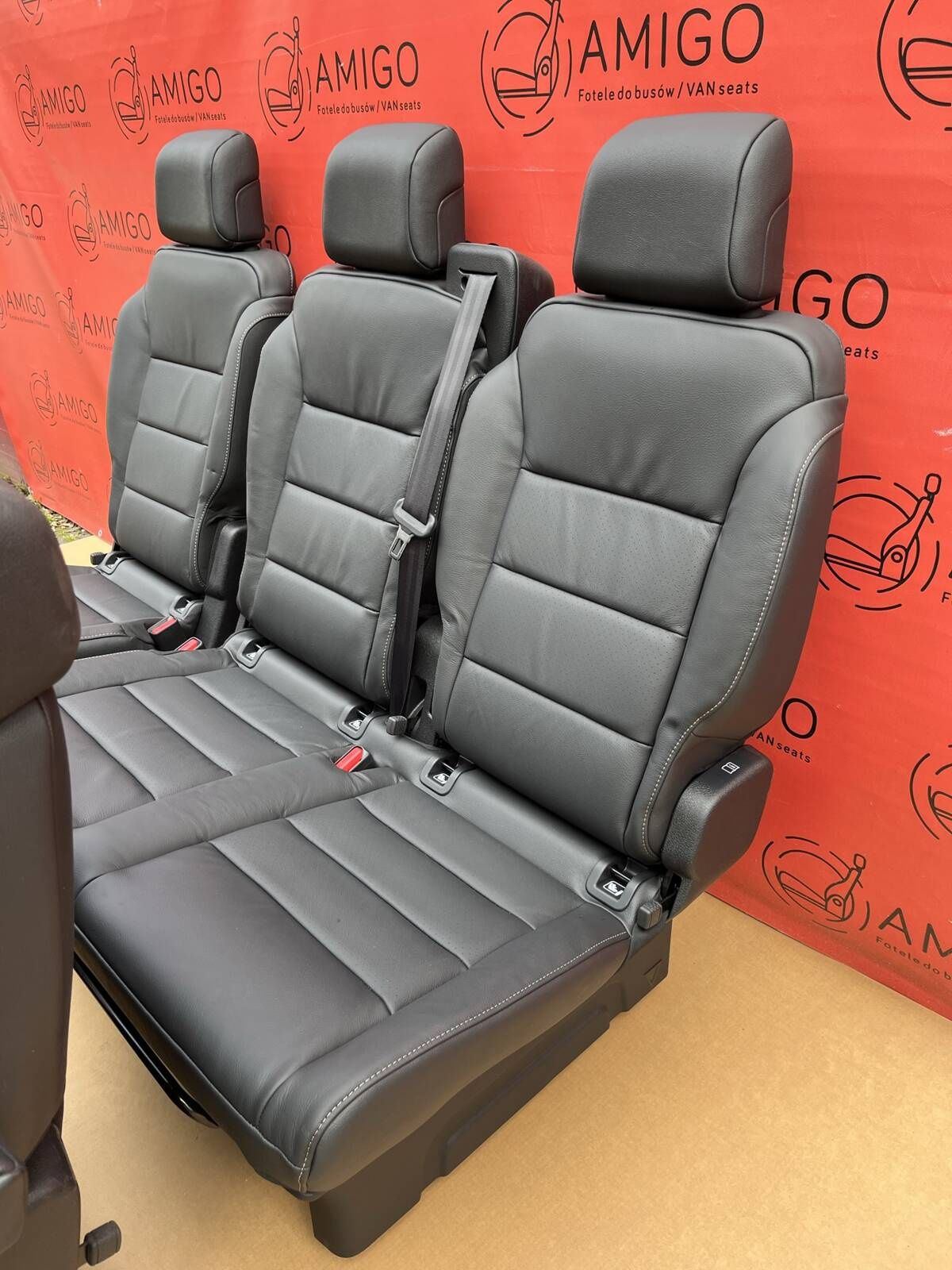 Rear seats bench Traveller Spacetourer Ulysse Zafira Vivaro Proace leather