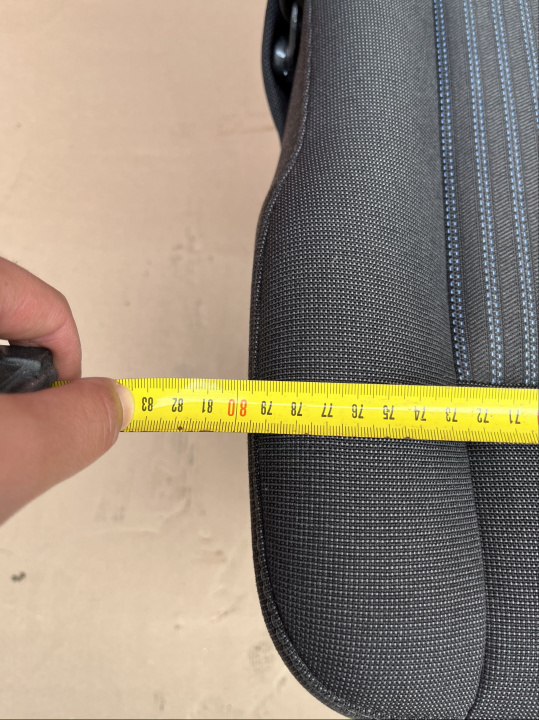 Ford Transit MK8 2-seater bench seat Passenger compartment seat Lane 80cm with brackets