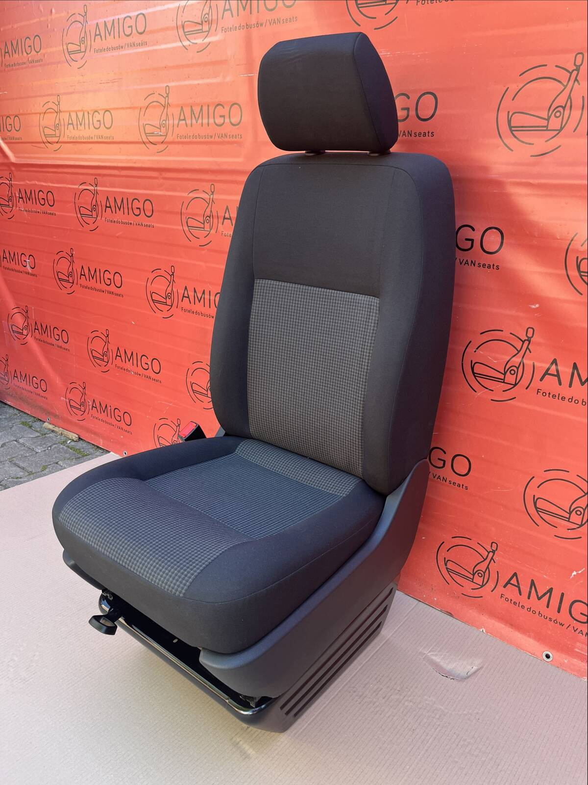 Seat VW T6.1 T6 T5 front UK passenger | EU driver seat DOUBLE GRID with base