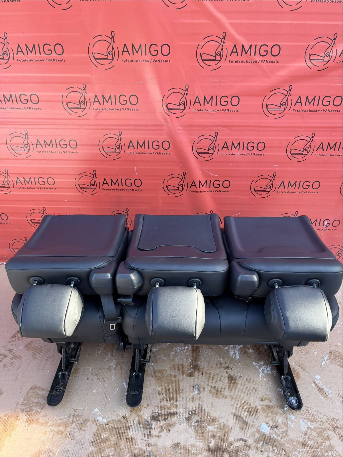 Rear Seats 2+1 bench single seat comf MERCEDES W447 Vito Tourer Faux Leather LHD