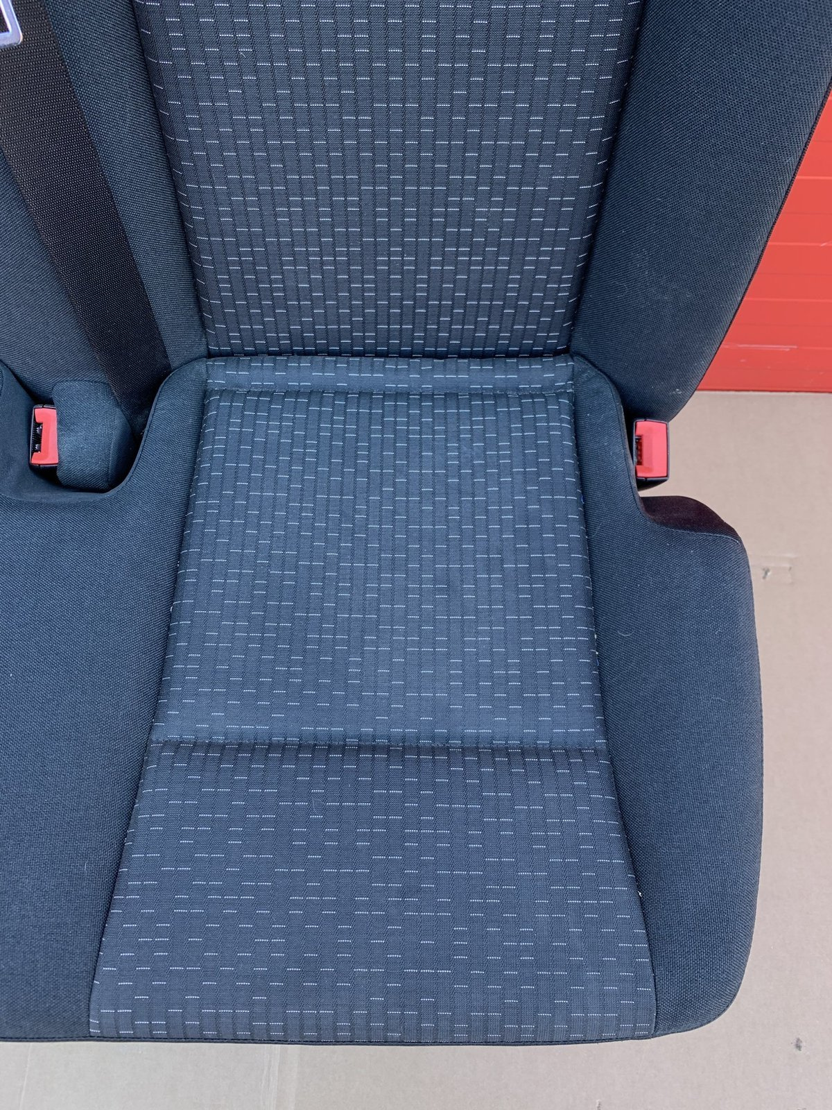 Seat Mercedes Sprinter W907 W910 2018-2025 Bench front double Caluma fabric LHD
