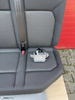 Seat VW Crafter II MAN TGE 2016-2022 quadruple rear four-seats bench belts
