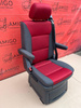 Seat single VW T5 Multivan Caravelle Anthracite Duo Red rear t6 non swivel