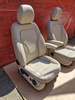 Seat Mercedes V class W447 driver passenger beige leather adjustments armrest