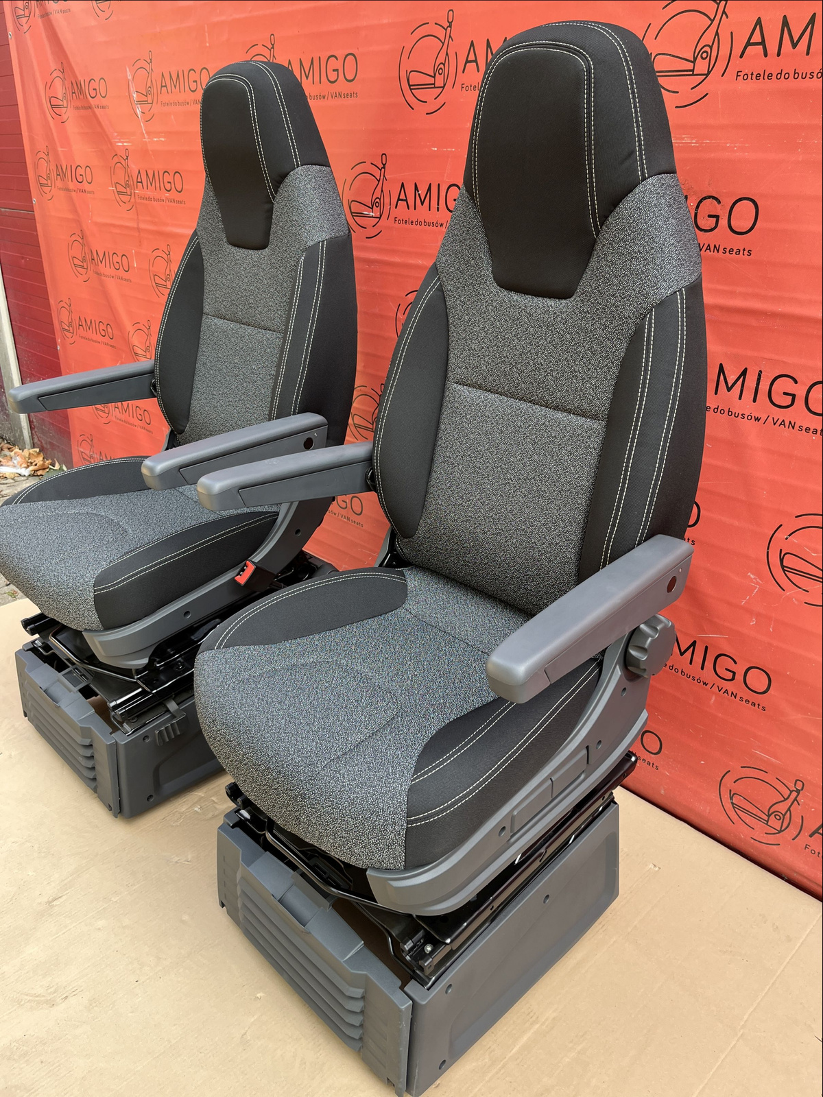 Seats Fiat Ducato Boxer Relay Proace Max Movano C left right swivel driver seat passenger CAMPER HYMER