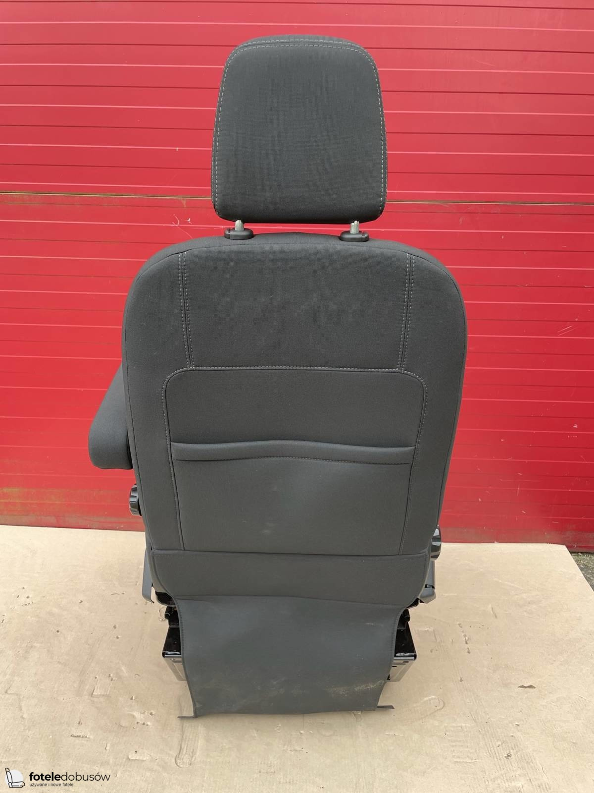 Ford Transit Custom Seat EU passenger | UK driver armrest 2012-2024 Inroad Palazzo Grey Airbag Heatintg