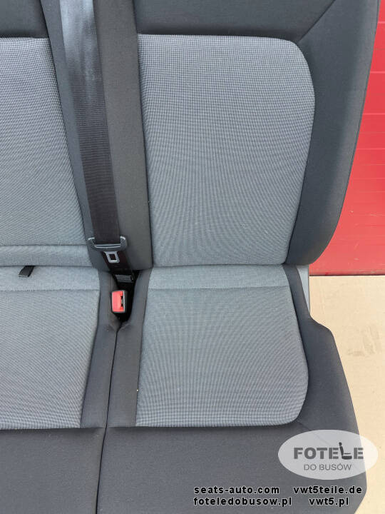 Seat VW Crafter II MAN TGE 2016-2023 double bench passenger seat front RHD