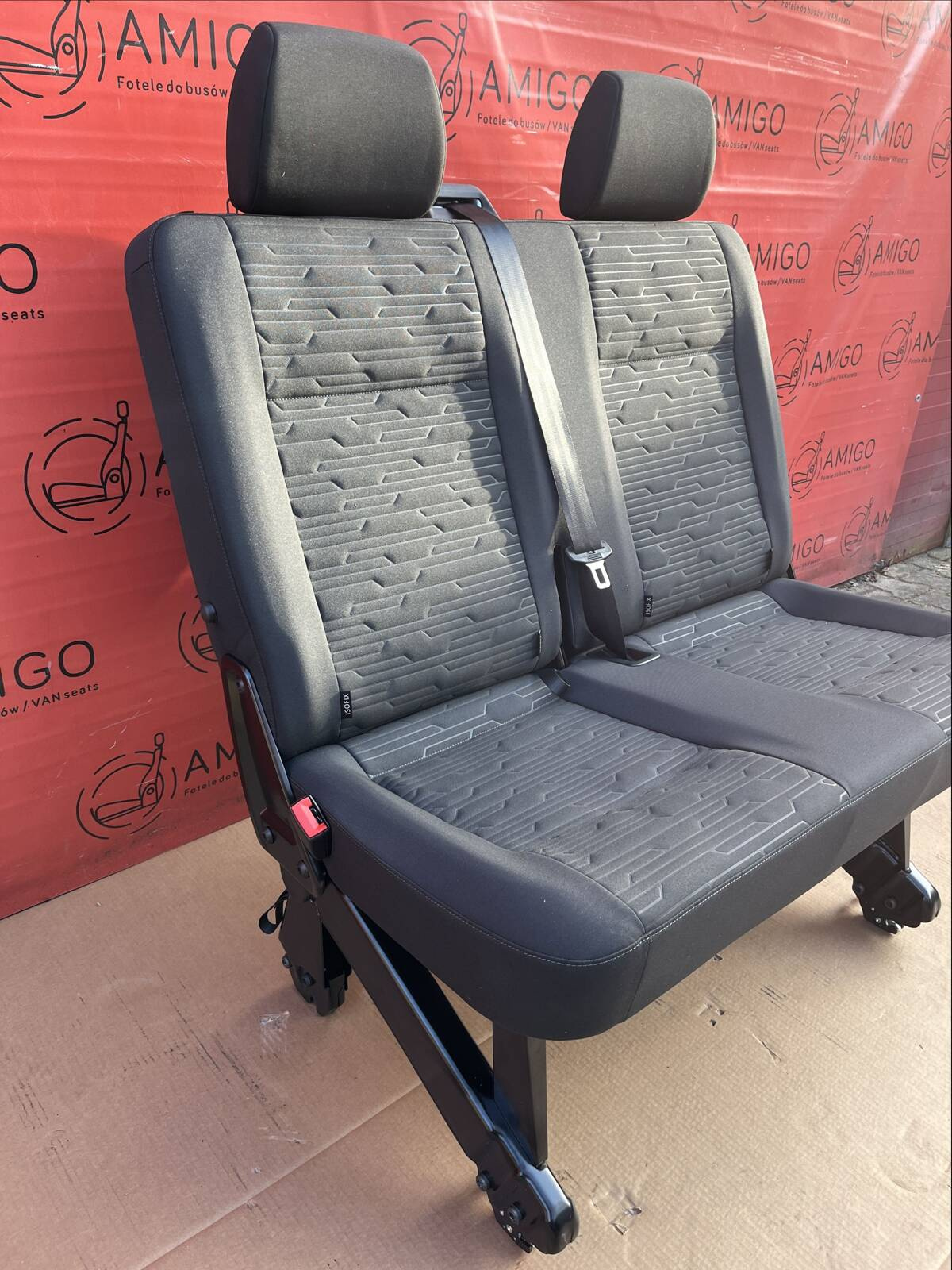Bench rear double seat VW T6.1 Transporter CIRCUIT t5 isofix LHD