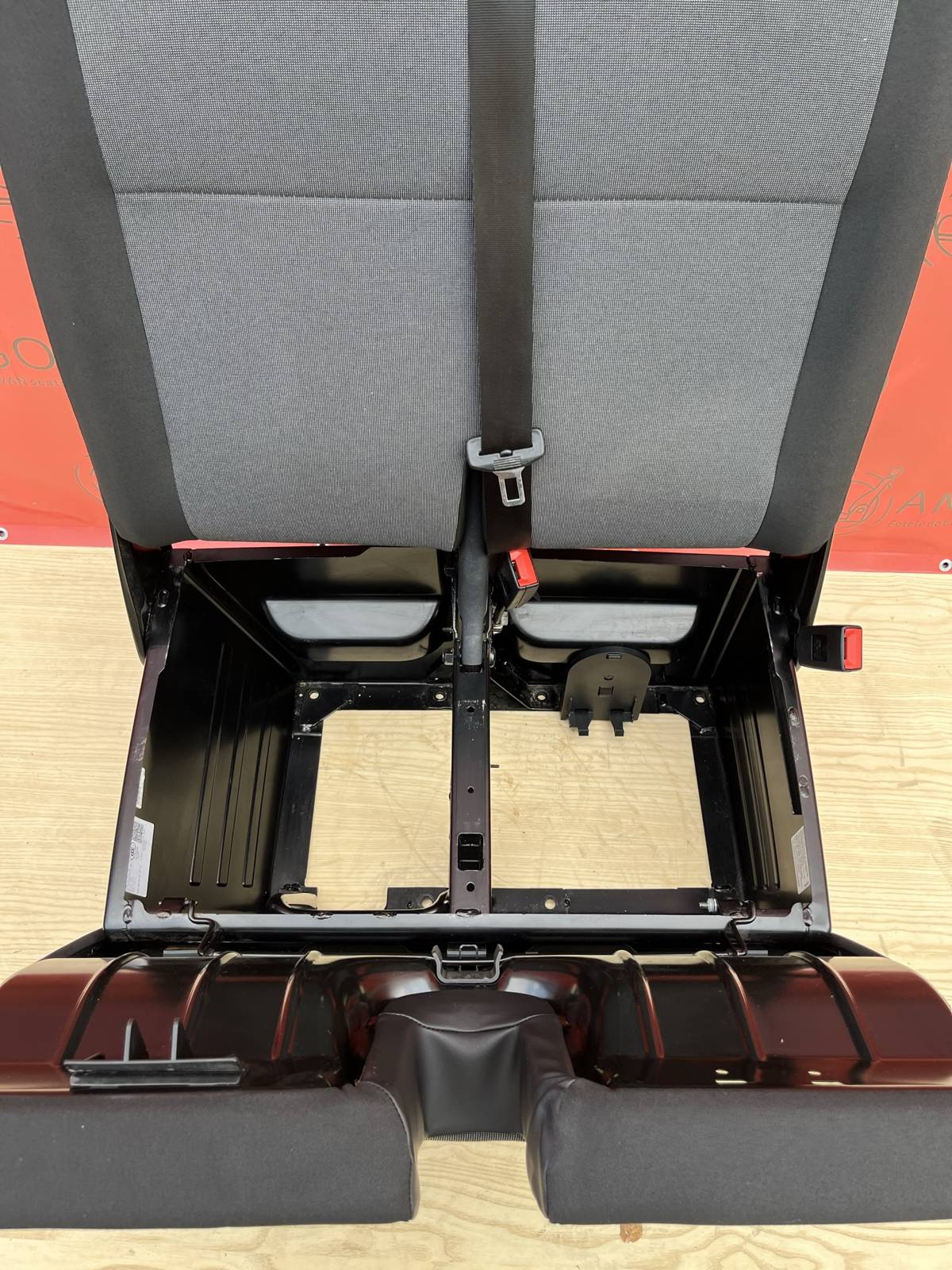 Seat VW T6 T5 double front passenger bench Austin LHD