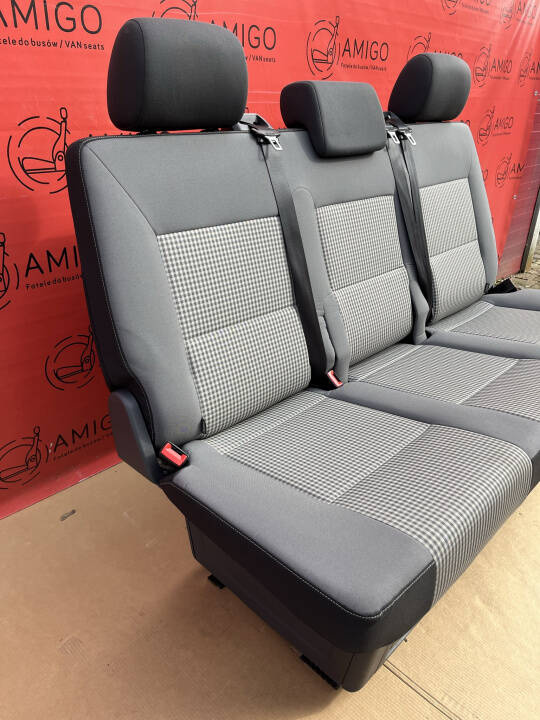 Bench rear triple seat VW T6 70 Years Bulli Visitamo Multivan Caravelle t5