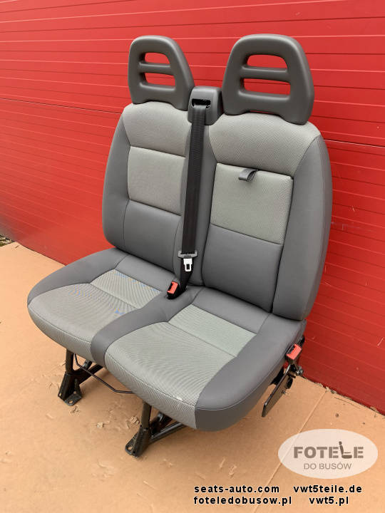 Seat Fiat Ducato Boxer Jumper Relay double front bench cupholder passenger LHD