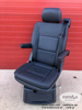 Seat single swivel VW T5.1 Multivan Caravelle anthracite leather rear t6
