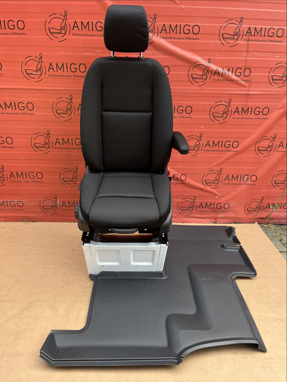 Seat Mercedes Sprinter W907 EU passenger seat | UK driver 2018-2025 Maturin heated occupancy mat base