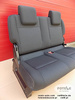 Seat rear bench double VW Caddy MAXI third row set seat belts mounts NEW!