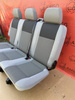 Bench rear triple seat VW T5.1 T5 Timo Grey 4th Row