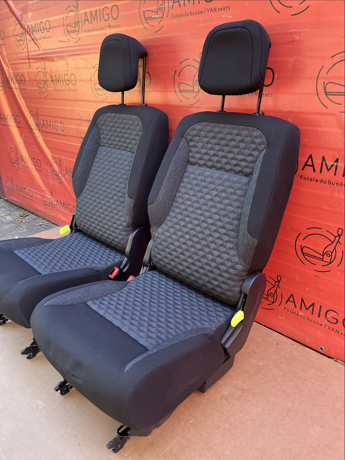 Seats set 3rd row single Berlingo Doblo Combo Partner Rifter ProAce City